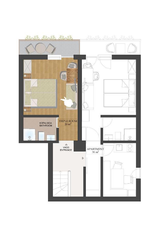 Apartments And Rooms Razen Bohinj Εξωτερικό φωτογραφία